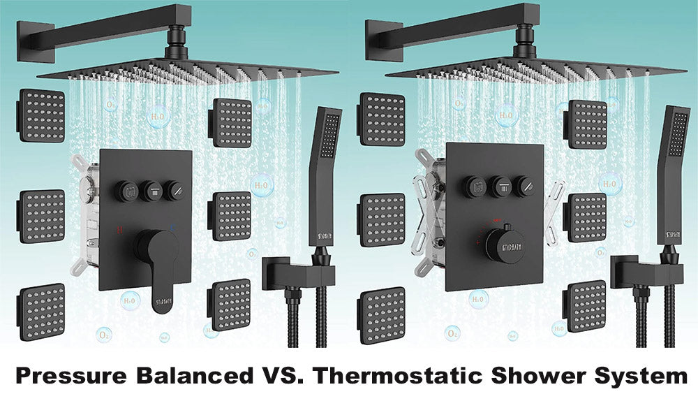 Differences Between Pressure-Balanced And Thermostatic Showers: Choosing the Right Shower System